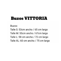 Buzo VITTORIA coffe - comprar online