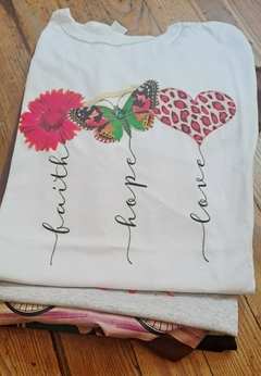 Remera FLORA hope