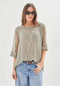 Blusa MAGNOLIA verde