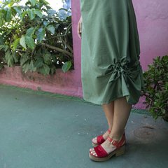 Falda Estrella Verde - comprar online