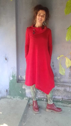 Vestido Medieval Rojo en internet