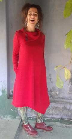 Vestido Medieval Rojo - comprar online