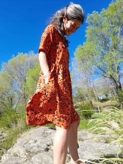 Imagen de Vestido Miel Naranja