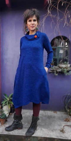 Vestido Medieval Azul - comprar online