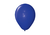 Globo azul francia 12" x 10 u