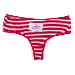 CULOTTE-LESS RAYADO ALGODON Y LYCRA - AILU - Art. 4188 - tienda online