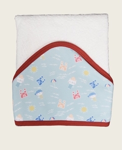 TOALLON DE BEBE CON CAPUCHA - MIBES - ART: 6583 - comprar online