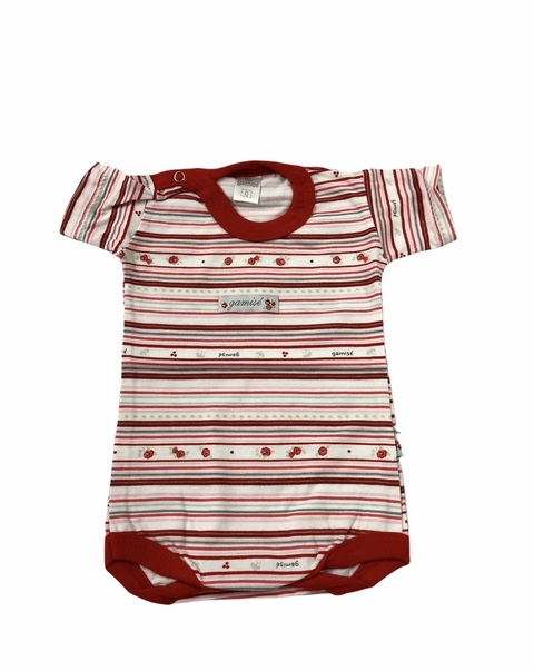 BODIE MANGA CORTA RAYADO ESTAMPADO GAMISE 2752