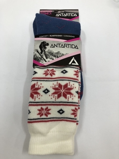 MEDIAS 3/4 FANTASIA TERMICA SKI DAMA - ANTARTIDA - ART. - 6042 - tienda online