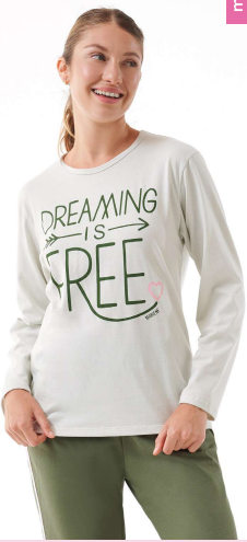 PIJAMA JUVENIL FREE - MARIENE - ART. 2220 - comprar online