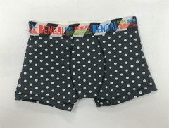 BOXER DE NIÑO Y JUVENIL ESTAMPADO - BENGAL/ CHERRY - ART: 804 - Casa Medilen || Venta por Mayor  de Blanquería, Lencería y Ropa de Cama