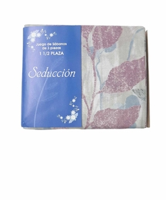 JUEGO DE SABANAS LINEA SEDUCCION - DANUBIO- Art. 9624/9625 - tienda online