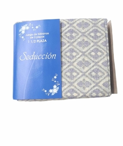 JUEGO DE SABANAS LINEA SEDUCCION - DANUBIO- Art. 9624/9625