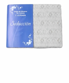 JUEGO DE SABANAS LINEA SEDUCCION - DANUBIO- Art. 9624/9625 en internet