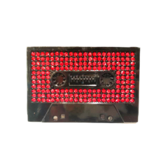 Hebilla Cassette Vintage Zircon Strass Y2k