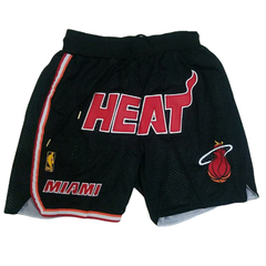Bermuda Short NBA Miami Heat Black