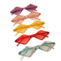 Anteojos de sol gafas Acrilico Colores Rombo N°222
