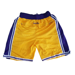 Bermuda Short NBA Lakers Amarillo - comprar online