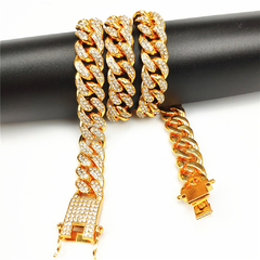 Pulsera Cubana con Strass Style 5 - 8 inch en internet