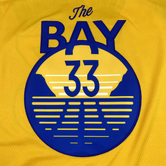 Musculosa Casaca NBA Golden State Warriors The Bay 33 en internet
