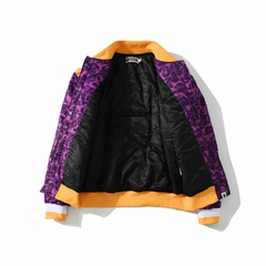 Campera Puffer BAPE x Mitchell & Ness Lakers Warm Up Jacket - 350 USD en internet