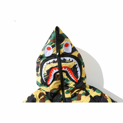 Campera BAPE Puff Jacket Shark Hoodie Camo Wind Stopper (AAA) - 450 USD - tienda online