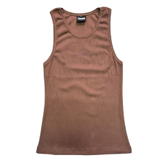 Remera Musculosa Morley Chocolate Brown