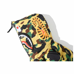 Imagen de Campera BAPE Puff Jacket Shark Hoodie Camo Wind Stopper (AAA) - 300 USD