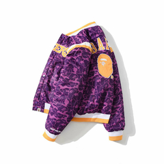 Campera Puffer BAPE x Mitchell & Ness Lakers Warm Up Jacket - 350 USD - comprar online