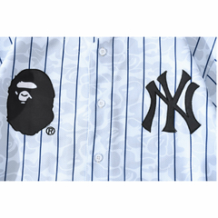 Casaca MLB Stripped Painted BAPE X NY YANKEES (AAA) - 98USD - KITCH TECH
