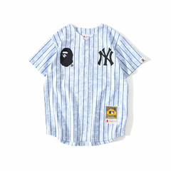 Casaca MLB Stripped Painted BAPE X NY YANKEES (AAA) - 98USD