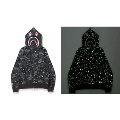 Imagen de Campera Hoodie BAPE Full Zip Shark Space Camo - 220USD