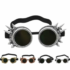 Anteojos de Sol Antiparras Steampunk Retro Goggles con Pinches NºA010 - comprar online