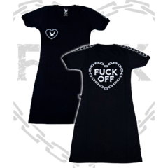 Vestido Fuck Off Full Black