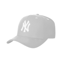 Gorra Vicera New york Gris perla - comprar online