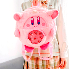 Mochila Kirby Plush Importada nintendo kawaii - comprar online