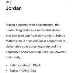 Bolso Jordan Bag - 220usd en internet