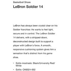 Zapatillas Nike LeBron 14 - 10us - u$280 en internet