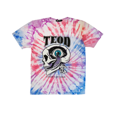 Remera Batik Unisex TEOD - Ese Lugar (azul)