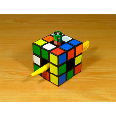 Cubo Magico 3x3x3 LanLan Void Hollow - Fondo Negro - comprar online