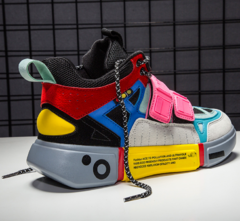 Zapatillas Sneakers Hypebeast Tricolor- u$190 en internet