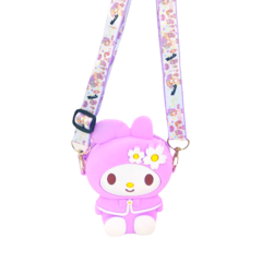 Cartera de Silicona Mymelody Cuerpo Completo Lila - comprar online