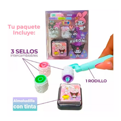 Set Sellos Sanrio Kuromi Mymelody - comprar online