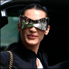 Anteojos de Sol Gafas Mascara Kardashian Y2k Lujo Visor N°281 - comprar online