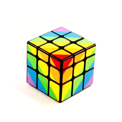 Cubo Magico 3x3x3 Yongjun inequilateral - Fondo Negro