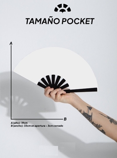 Super Abanico Vibra Fucsia Pocket - comprar online