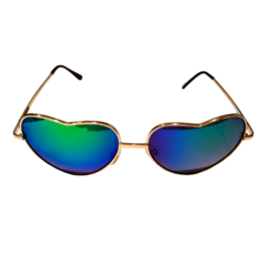 Anteojos de sol gafas Corazon Aviador Metal N° 255