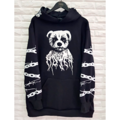 Buzo Hoodie Oversize Made in hell Teddy