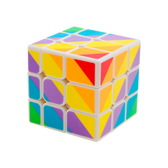 Cubo Magico 3x3x3 Yongjun inequilateral - Fondo Blanco