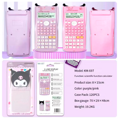 Calculadora Cientifica Sanrio Kuromi Lila - comprar online